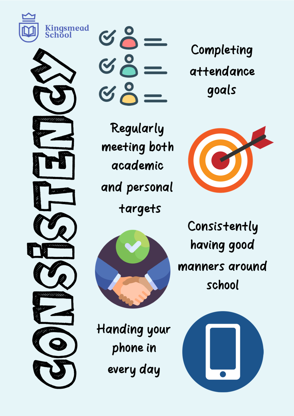 Consitency Collage Consistency – Kingsmead School