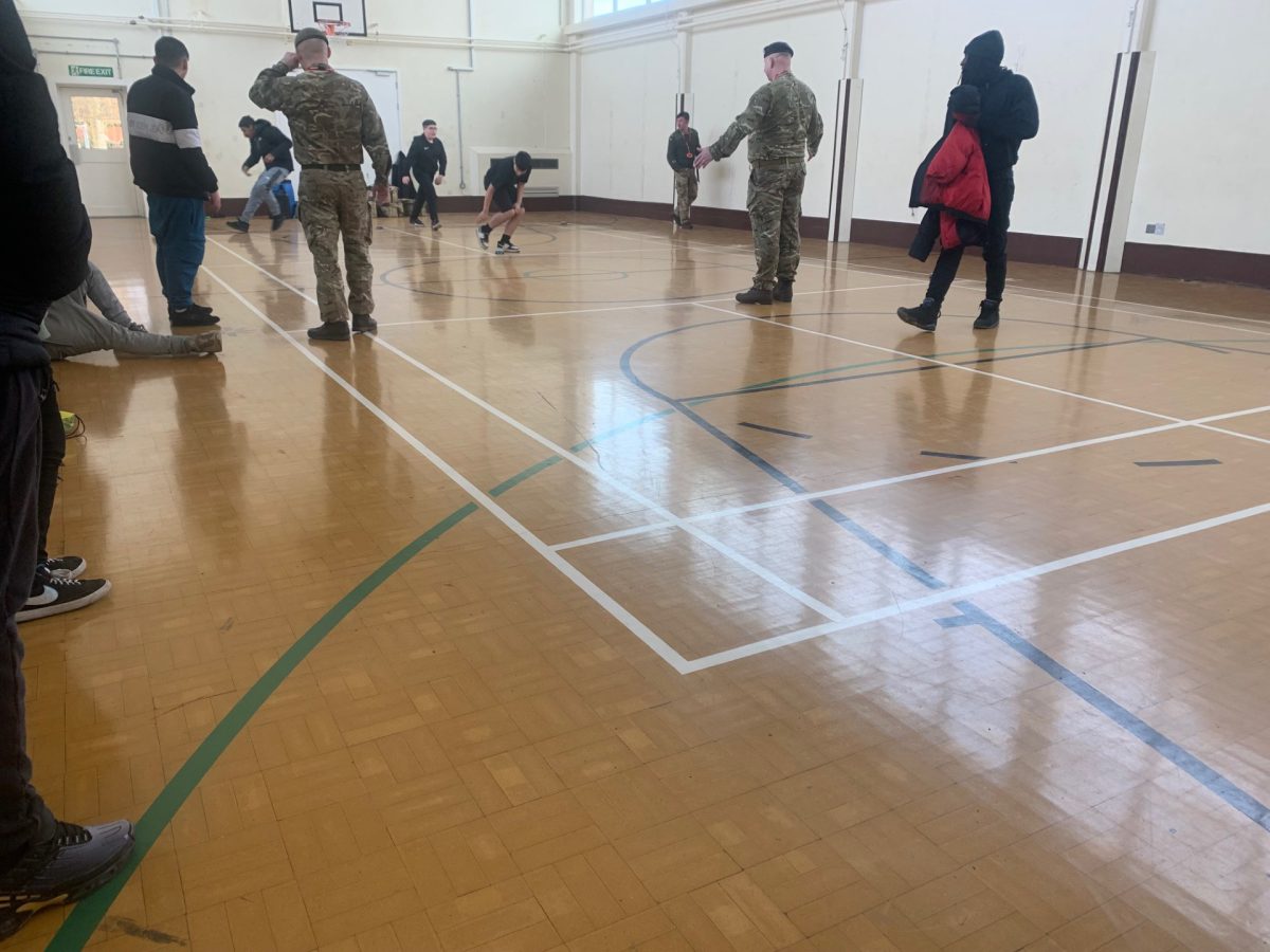 Army activity – Kingsmead School